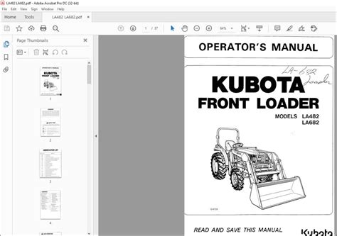 kubota operators manual free download Kindle Editon