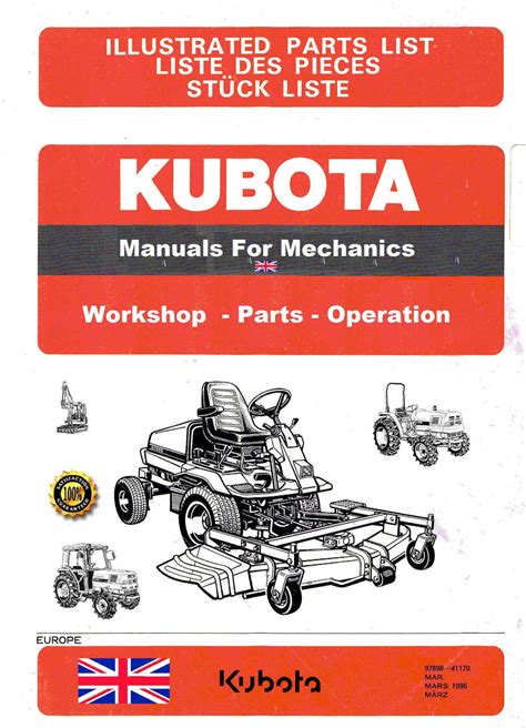 kubota repair manual on line Doc