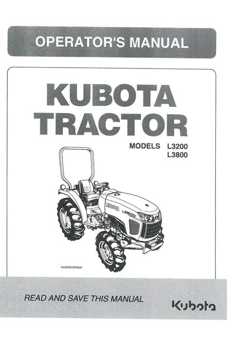 kubota tractor operators manual Ebook Epub