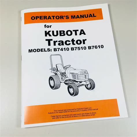 kubota-b7610-manual Ebook Kindle Editon