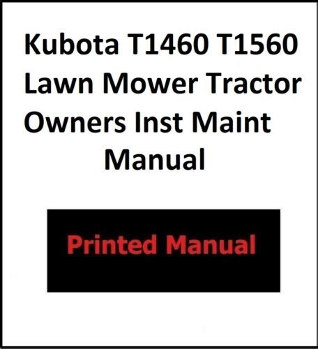 kubota-t1560-manuals Ebook Reader