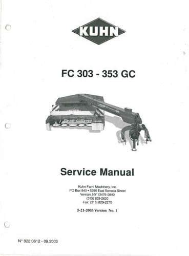 kuhn-fc-353-gc-parts-manual Ebook Reader