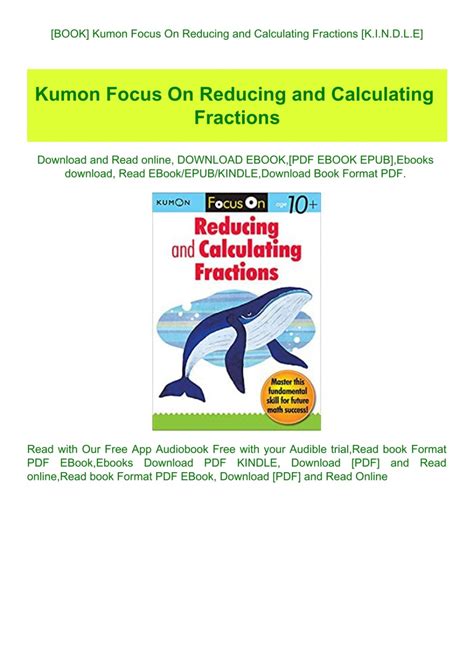 kumon focus on reducing and calculating fractions Doc