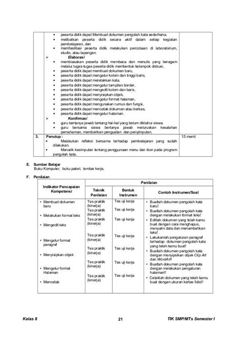 kunci jawaban lks tik smp kelas 8 semester 1 Reader