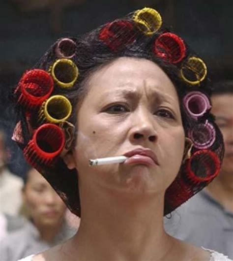 kung fu hustle woman in curlers