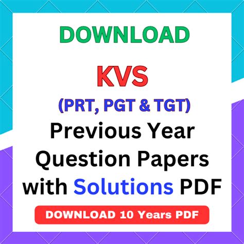 kvs pgt english question papers Doc
