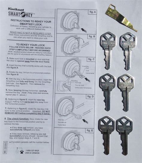 Kwikset Key Code Chart