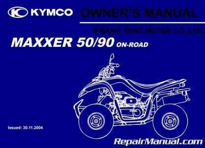 kymco mongoose 90 owners manual Epub