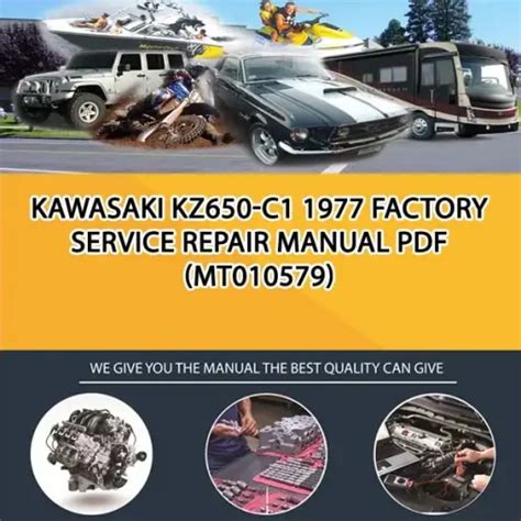 kz650 factory service manual pdf Kindle Editon