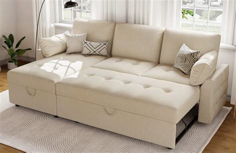 l couch with pull out bed