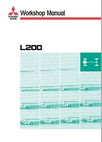 l200 4d56 engine manual pdf Kindle Editon