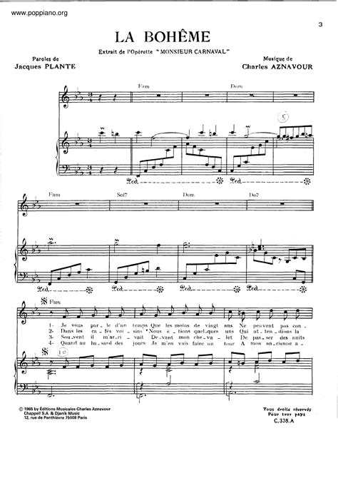 la boheme full score sheet music italian language italian edition Epub
