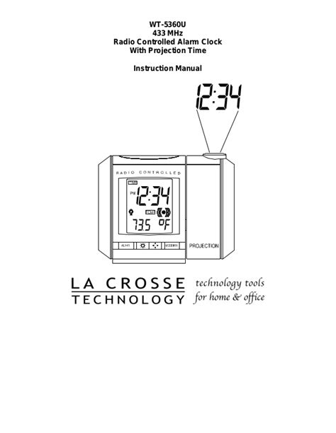 la crosse wt 5360u user guide Kindle Editon