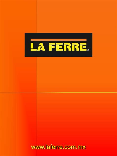 La Ferre Catalogo