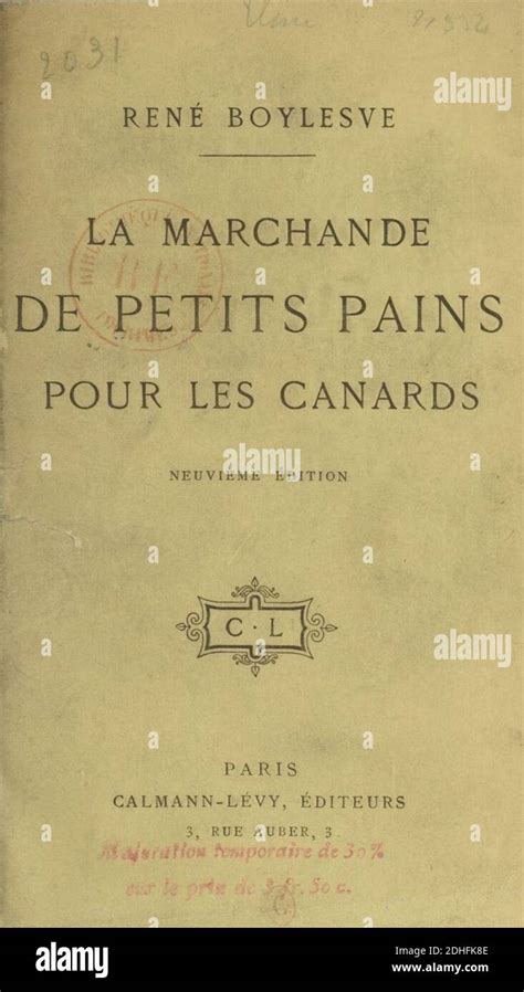 la marcande de petits pains pour les canards Doc