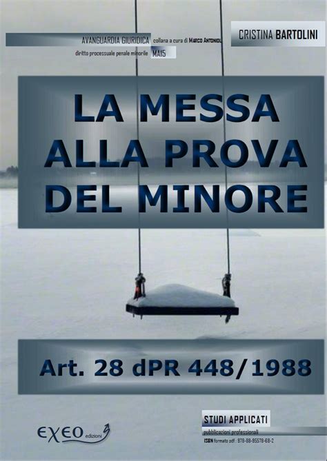 la messa alla prova del minore art 28 d p r 448 1988 pdf Epub