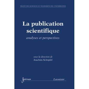 la publication scientifique analyses et Kindle Editon