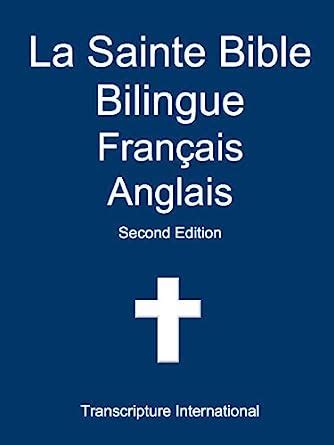 la sainte bible bilingue français anglais french edition Epub
