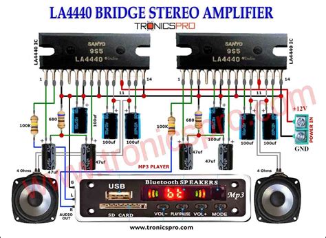 la4440 amplifier circuit diagram 300 watt Reader