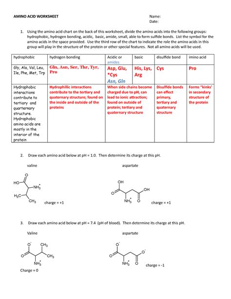 lab amino acid answer key Ebook Reader