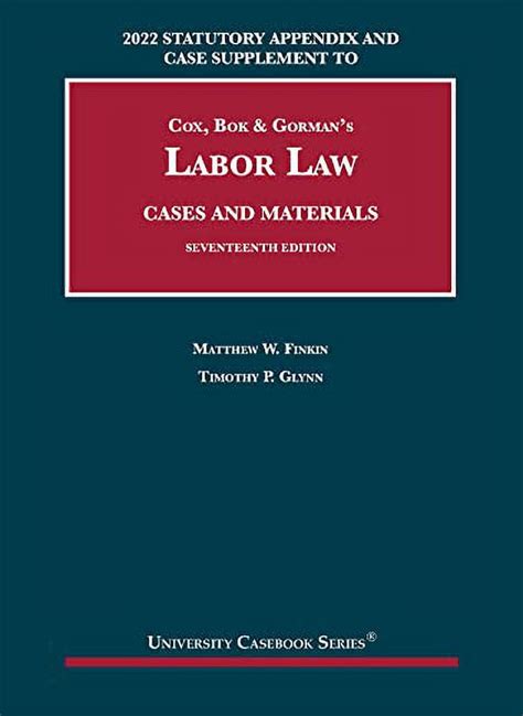 labor law cases and materials university casebooks PDF