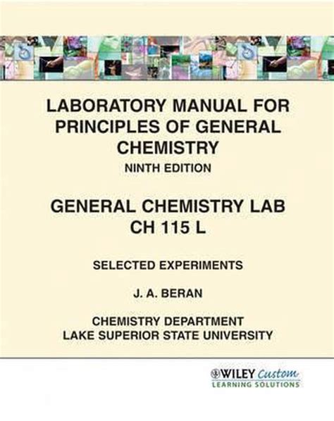 laboratory manual for general chemistry beran Reader
