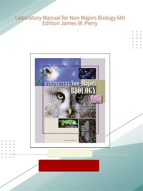 laboratory manual majors biology 6th edition answers pdf Epub