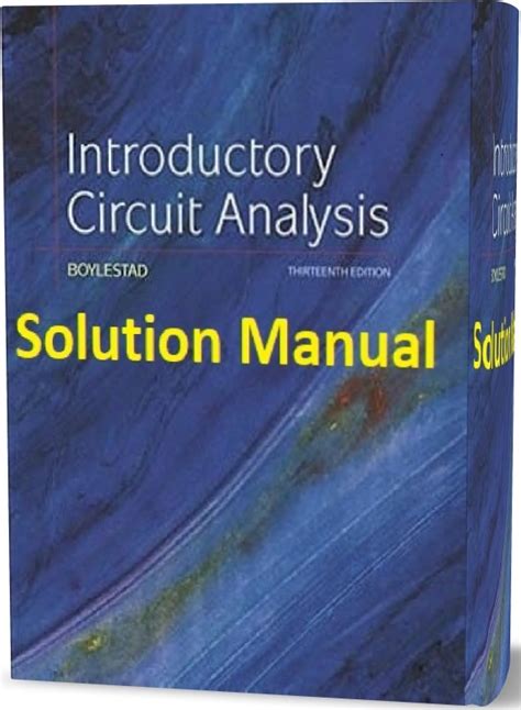 laboratory solution manual for introductory circuit analysis PDF