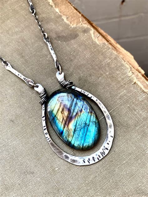 labradorite necklace