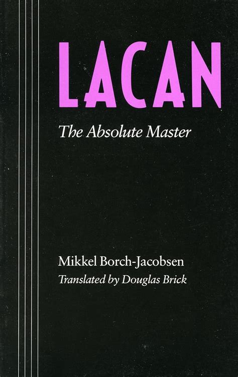 lacan the absolute master PDF