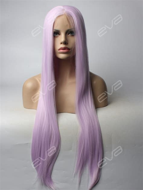 lace front lavender wig