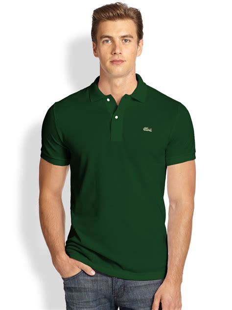 lacoste slim fit polo shirt