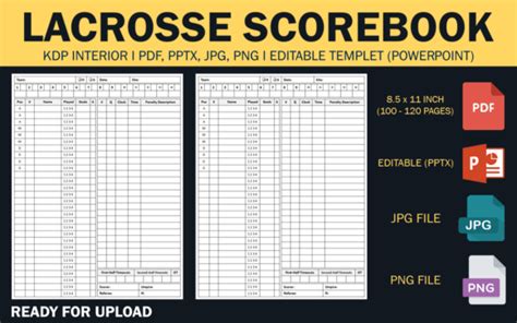 lacrosse-scoresheet-template Ebook Kindle Editon