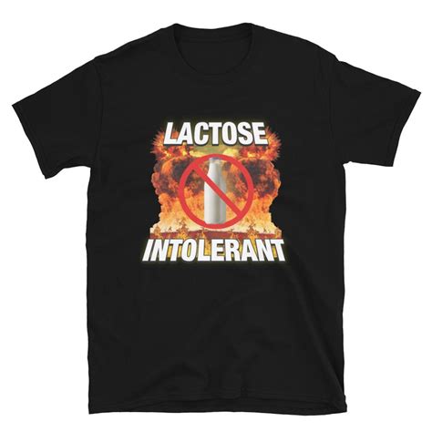 lactose intolerance shirt