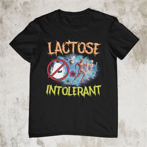 lactose intolerant shirt