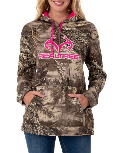 ladies camo hoodie