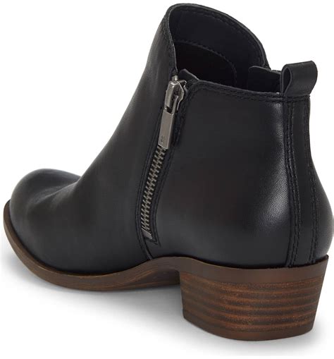 ladies leather booties