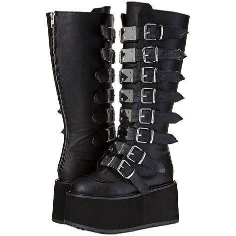 ladies platform boots