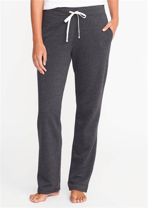 ladies straight leg sweatpants