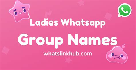 ladies whatsapp group name