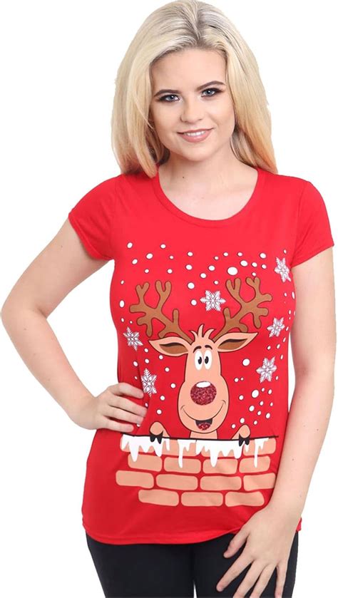 ladies xmas t shirts