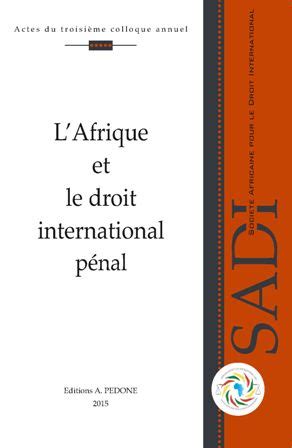 lafrique droit international p nal sadi PDF