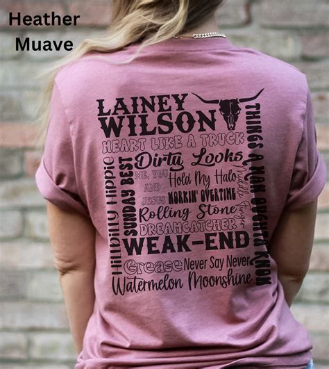 lainey wilson shirt