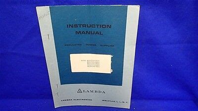 lambda lq 530 series user guide PDF