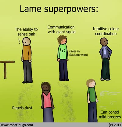 lame superpowers