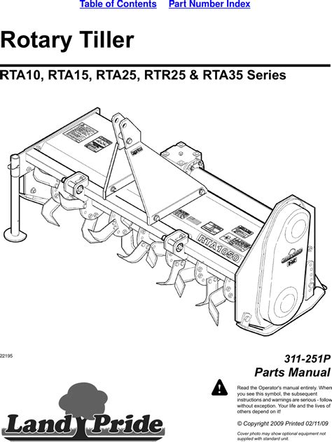 land pride user manual Kindle Editon