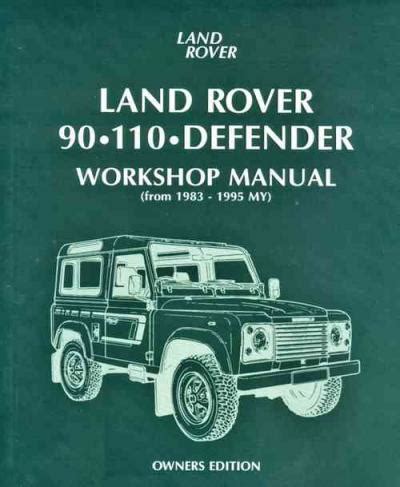 land rover 90 110 service manual user guide Reader