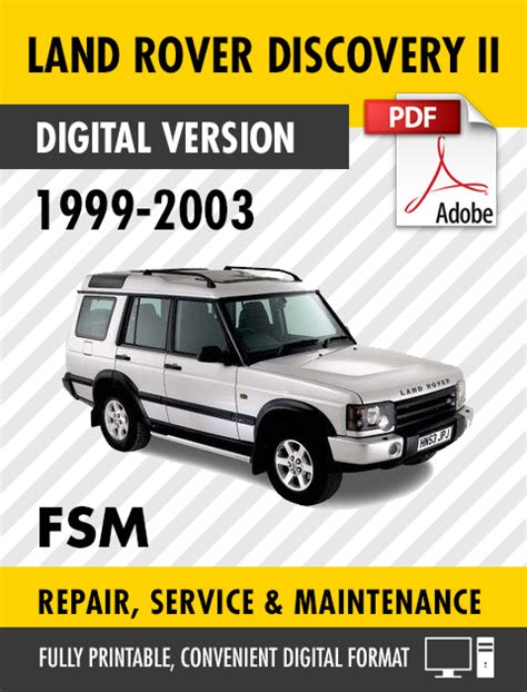 land rover discovery 2 workshop manual pdf Epub