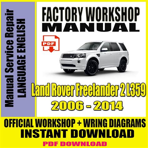 land rover freelander repair manual free download Epub