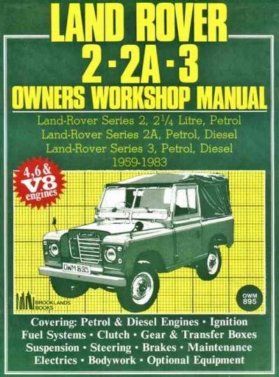 land rover series manual Kindle Editon